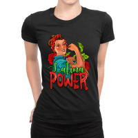 Latina Power Strong Woman Ladies Fitted T-shirt | Artistshot