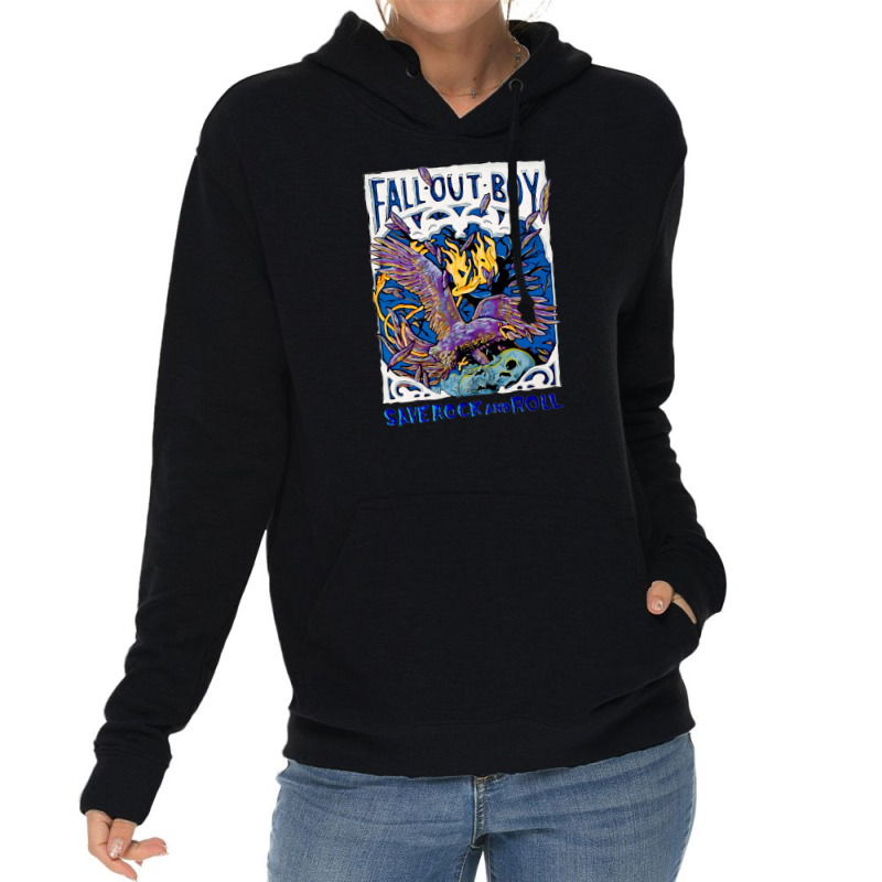 Boy Save Rock And Roll Lightweight Hoodie | Artistshot