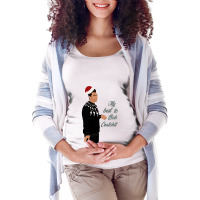 Santa David Maternity Scoop Neck T-shirt | Artistshot