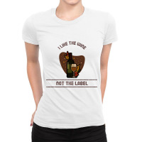 Schitt Creeki Like The Wine Not The Label  David Rose Ladies Fitted T-shirt | Artistshot