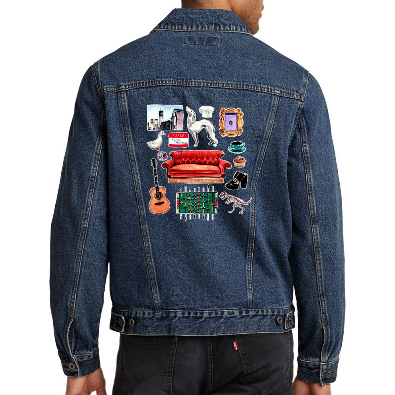 Friends Show Men Denim Jacket | Artistshot