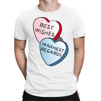 Best Wishes Warmest Regards On Candy. David Rose And Stevie Banter Awk T-shirt | Artistshot