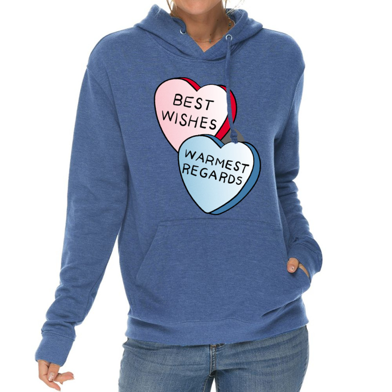 Best Wishes Warmest Regards On Candy. David Rose And Stevie Banter Awk Lightweight Hoodie | Artistshot