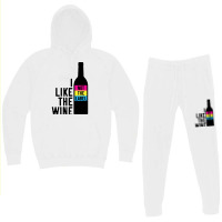 I Like The Wine Not The Label Hoodie & Jogger Set | Artistshot