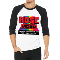 Rose Video 3/4 Sleeve Shirt | Artistshot