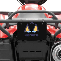 Oh Biscuits Atv License Plate | Artistshot