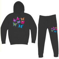 Butterflies T  Shirt Colorful Butterflies T  Shirt Hoodie & Jogger Set | Artistshot