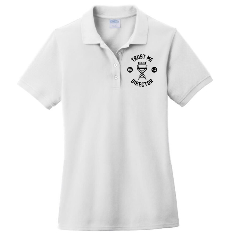 Im The Director With Chair Clapboard  Megaphone Ladies Polo Shirt by SparkleTzeremes | Artistshot