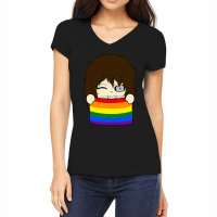 Creepypasta Pride Chibi Clockwork Women's V-neck T-shirt | Artistshot