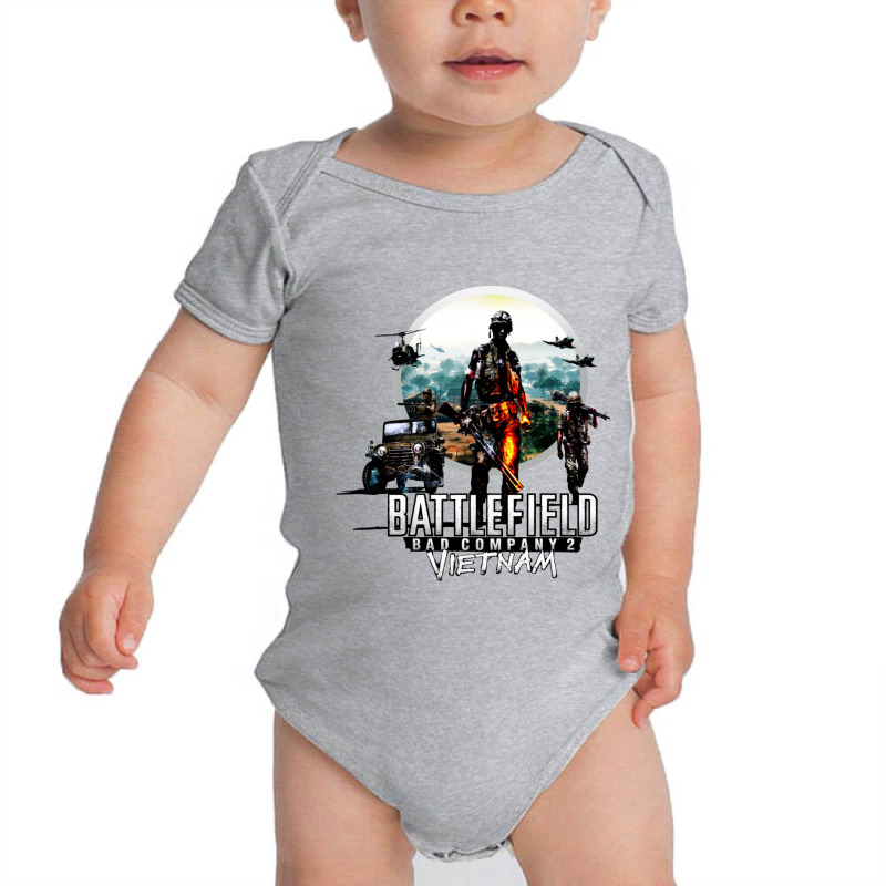 Game Off Battle Field Baby Bodysuit | Artistshot