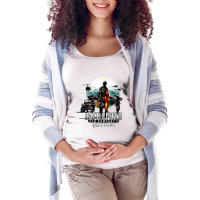 Game Off Battle Field Maternity Scoop Neck T-shirt | Artistshot