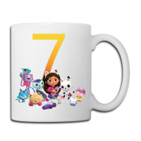 Gabby Dollhouse 7th Birthday Boy And Girl Costom Number Coffee Mug | Artistshot