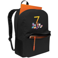 Gabby Dollhouse 7th Birthday Boy And Girl Costom Number Backpack | Artistshot