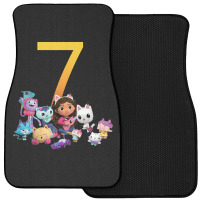 Gabby Dollhouse 7th Birthday Boy And Girl Costom Number Front Car Mat | Artistshot