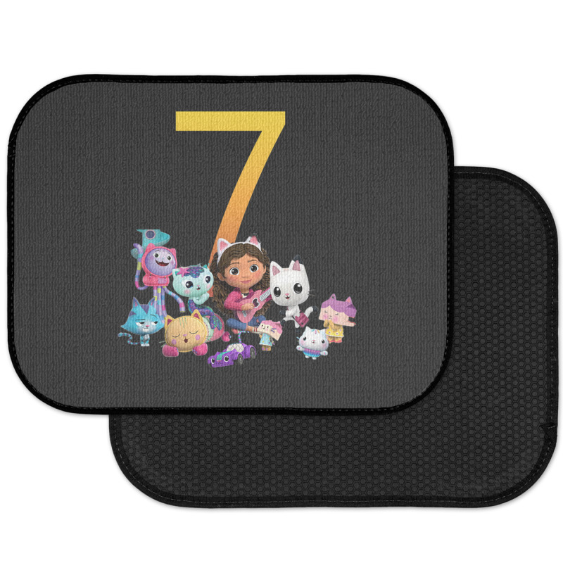 Gabby Dollhouse 7th Birthday Boy And Girl Costom Number Rear Car Mat | Artistshot