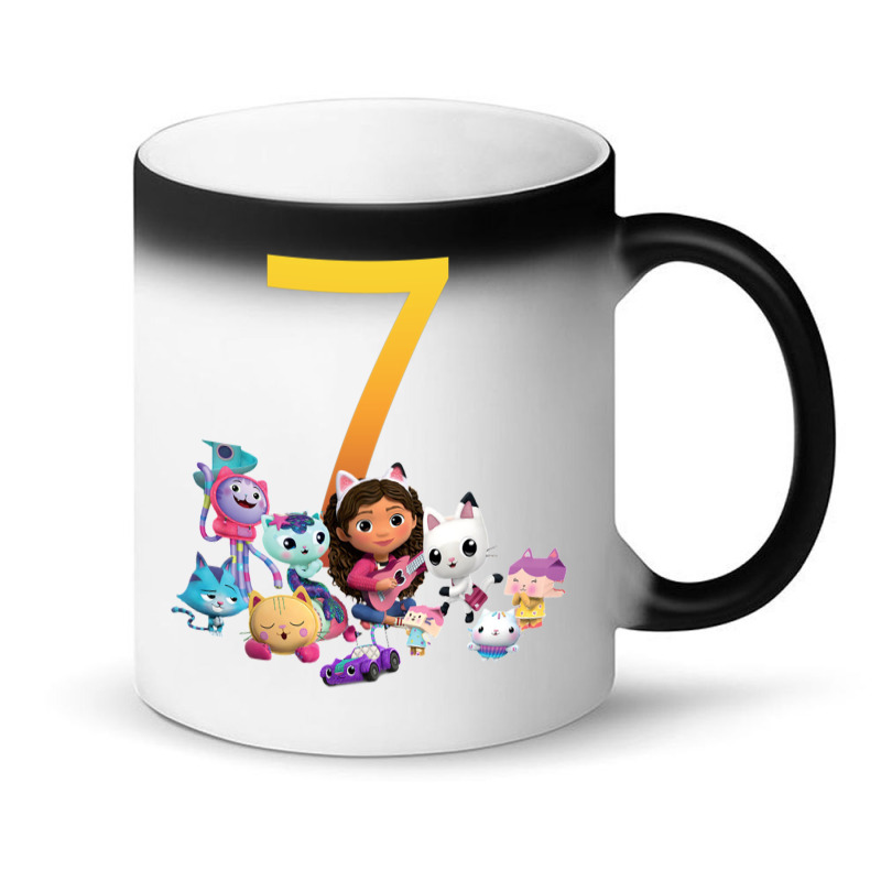 Gabby Dollhouse 7th Birthday Boy And Girl Costom Number Magic Mug | Artistshot