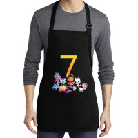 Gabby Dollhouse 7th Birthday Boy And Girl Costom Number Medium-length Apron | Artistshot