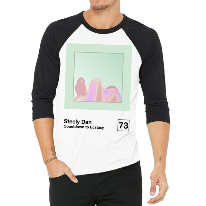 Countdown To Ecstasy Minimalist Style Graphic Artwork Design 3/4 Sleeve Shirt | Artistshot