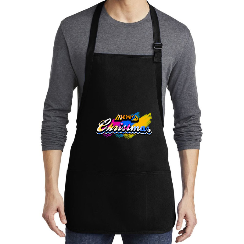 Merry Christmas Hiphop Shirts Medium-length Apron | Artistshot