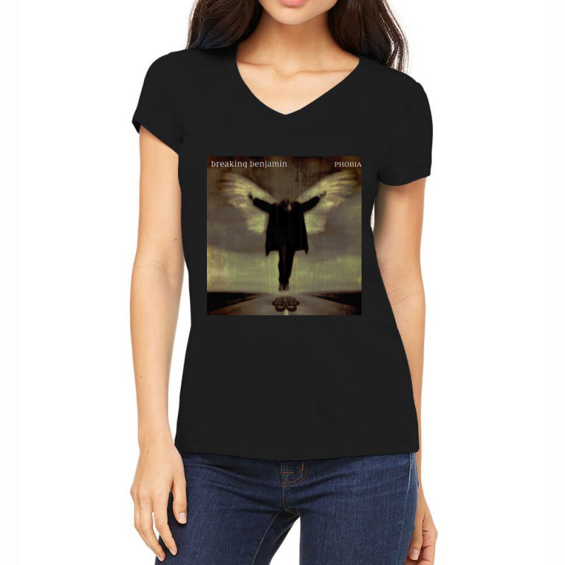 Phobia Women's V-Neck T-Shirt by KARENBEARDEN | Artistshot