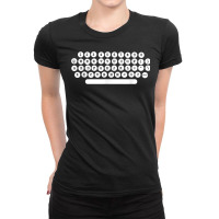 Typewriter Novel Author Book Writer Literary Editor T Ladies Fitted T-shirt | Artistshot