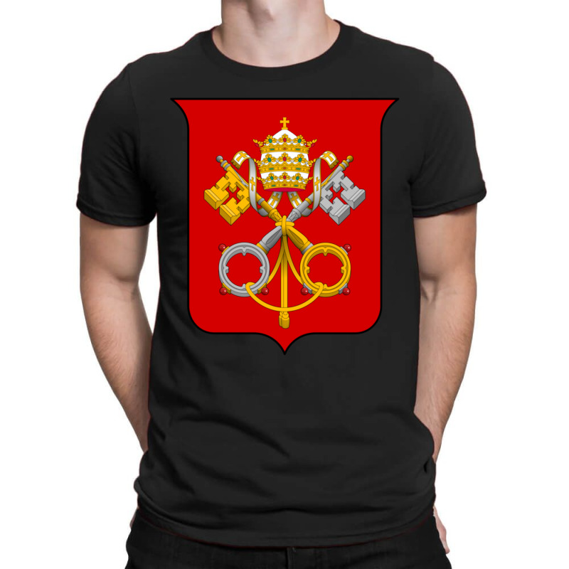 Coat Of Arms Holy See T-shirt | Artistshot