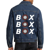 Box Off Race Men Denim Jacket | Artistshot