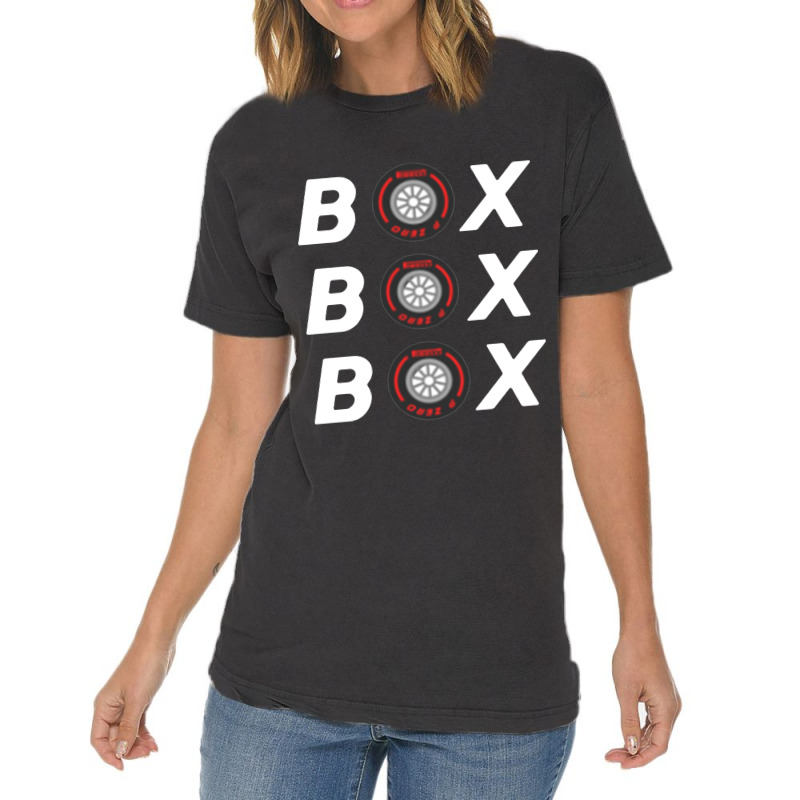 Box Off Race Vintage T-shirt | Artistshot