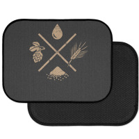 Water Barley Yeast Hops  Beer Homebrew Rear Car Mat | Artistshot