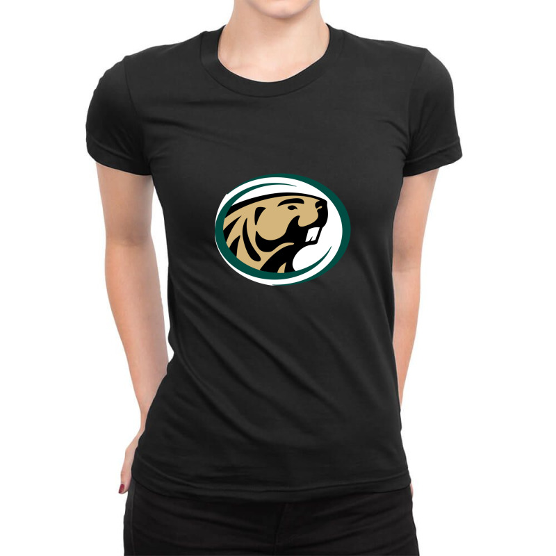 Bemidji State Beavers Ladies Fitted T-Shirt by TimothyManess | Artistshot