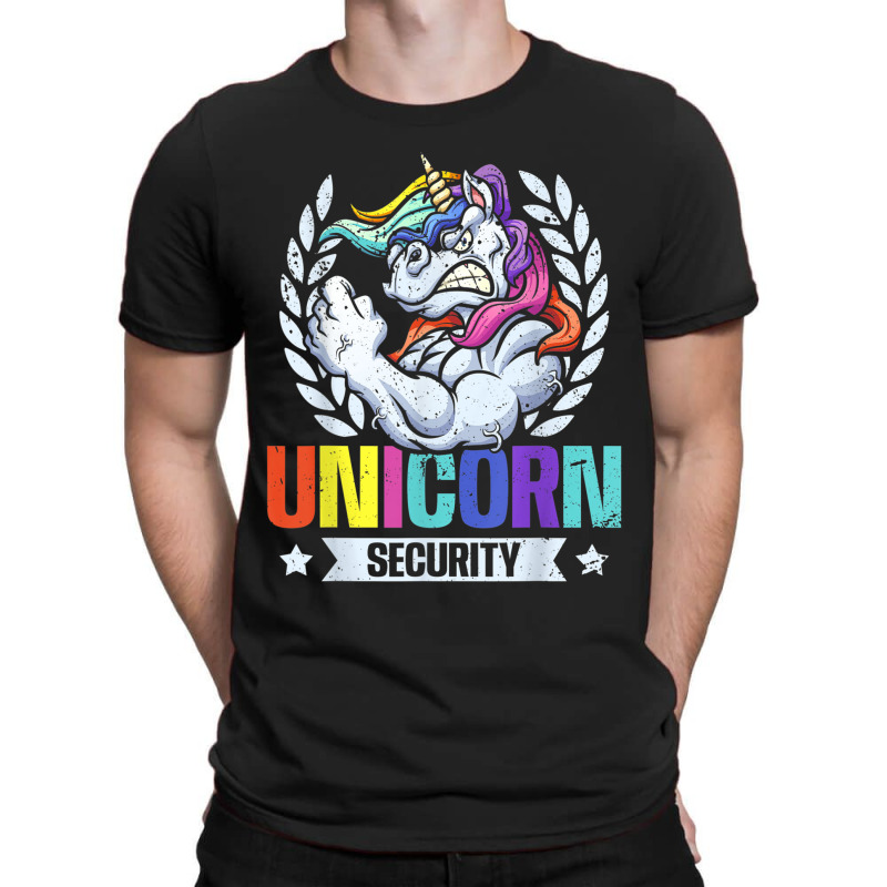 Unicorn Security Manly Muscular Unicorn Lovers T-shirt | Artistshot