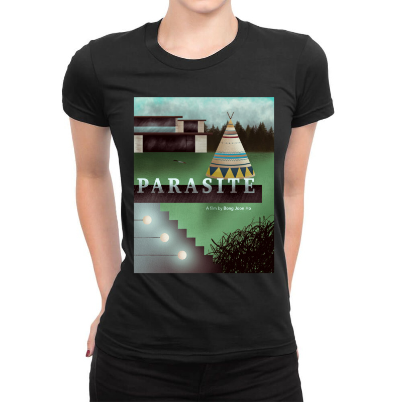 Parasite Ladies Fitted T-Shirt by RubenGarcia | Artistshot