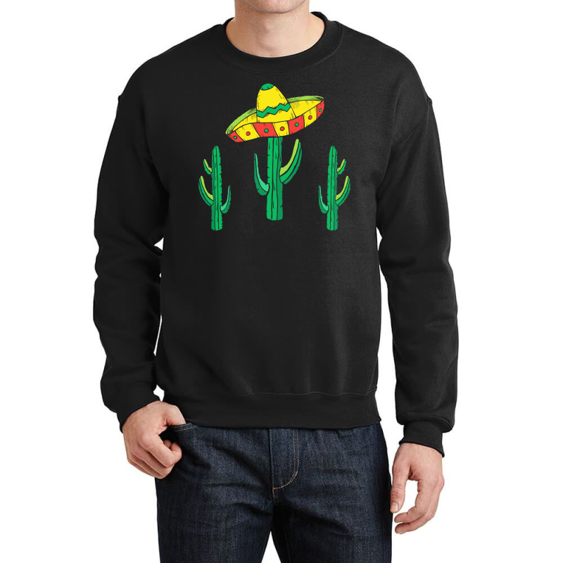 Cactus T  Shirt Mexican Sombrero Hat Cactus T  Shirt Crewneck Sweatshirt | Artistshot