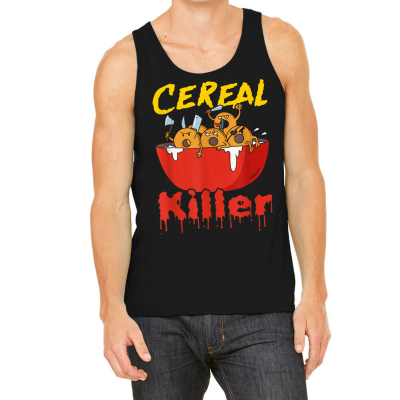 Serial Killer Parody Cereal Killer Tank Top by JohannaMay | Artistshot