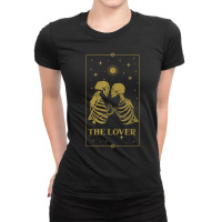 Tarot Card Reading Occult Dark Magic Witchcraft Shaman Ladies Fitted T-shirt | Artistshot