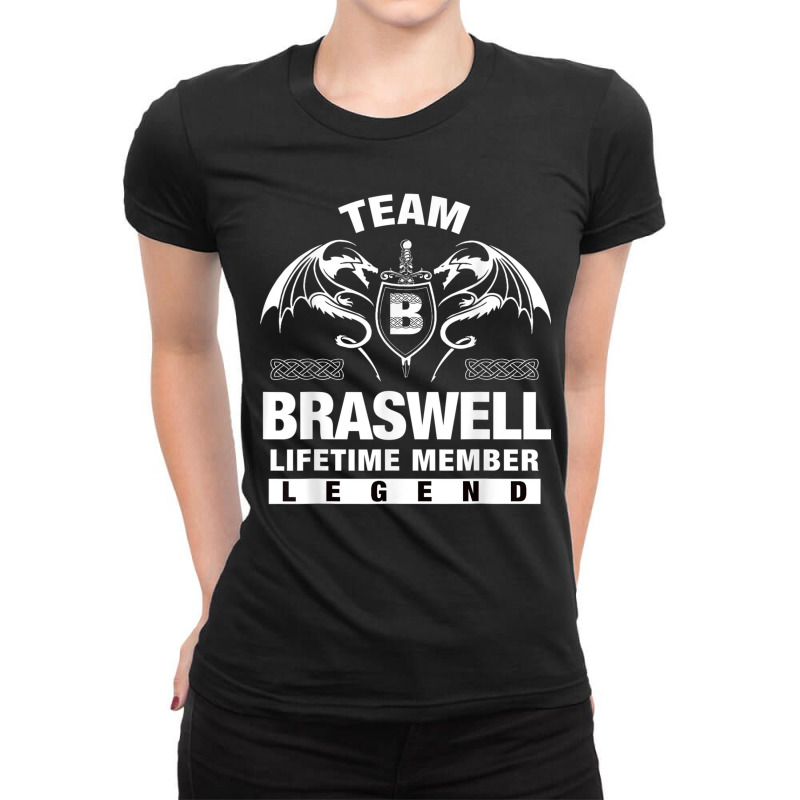 Team Braswell Lifetime Member Gifts Ladies Fitted T-Shirt by ValentinoHoover | Artistshot