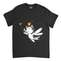 Fairy Siberian Husky Dog Mystical Pet Fairy Lover65.png Classic T-shirt | Artistshot