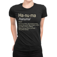 Hanuma Bosnian Woman Ladies Fitted T-shirt | Artistshot