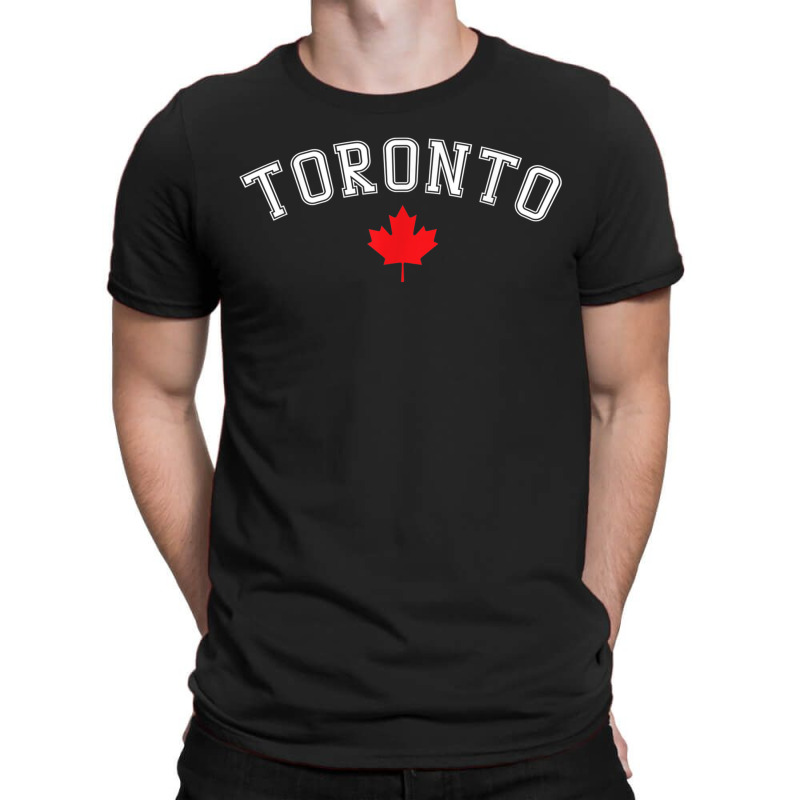 Toronto Canada Canadian Flag T-Shirt by RomanMikolyants | Artistshot