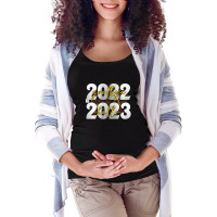 Goodbye 2022 Hello 2023 Happy New Year Maternity Scoop Neck T-shirt | Artistshot