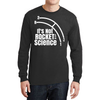 Funny It's Not Rocket Science Car Truck Manual Column Shift Three Spee Long Sleeve Shirts | Artistshot