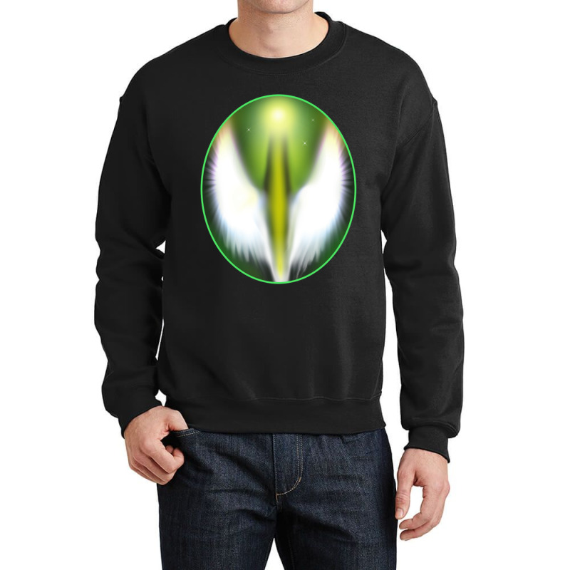 Archangel Raphael Emblem Of Healing Crewneck Sweatshirt | Artistshot