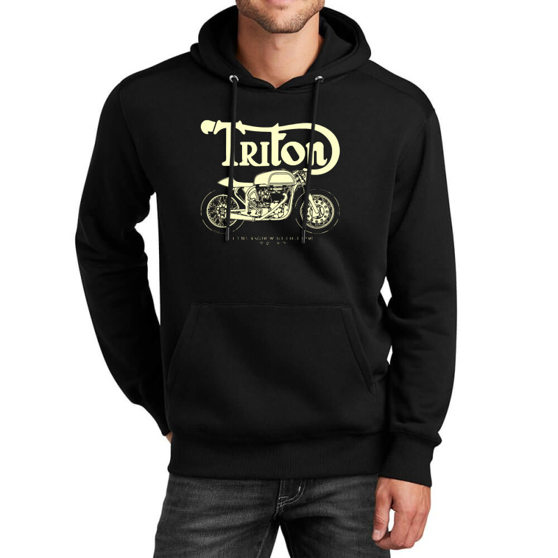 Triton Caferacer Unisex Hoodie by JanisIda | Artistshot