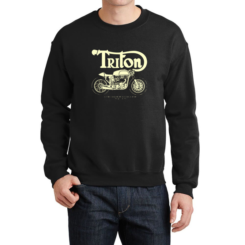 Triton Caferacer Crewneck Sweatshirt by JanisIda | Artistshot