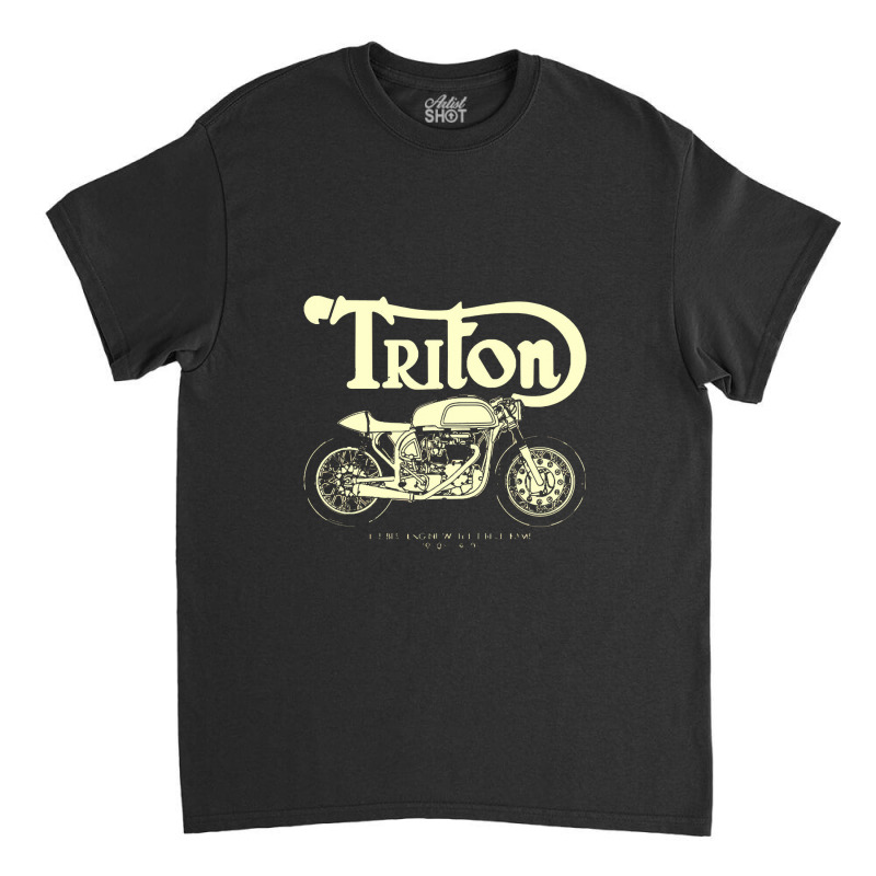 Triton Caferacer Classic T-shirt by JanisIda | Artistshot