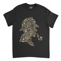 Sherlock Holmes Uk Detective Novel Retro British Tee Classic T-shirt | Artistshot