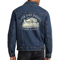 Lake Don Pedro T Shirt Men Denim Jacket | Artistshot