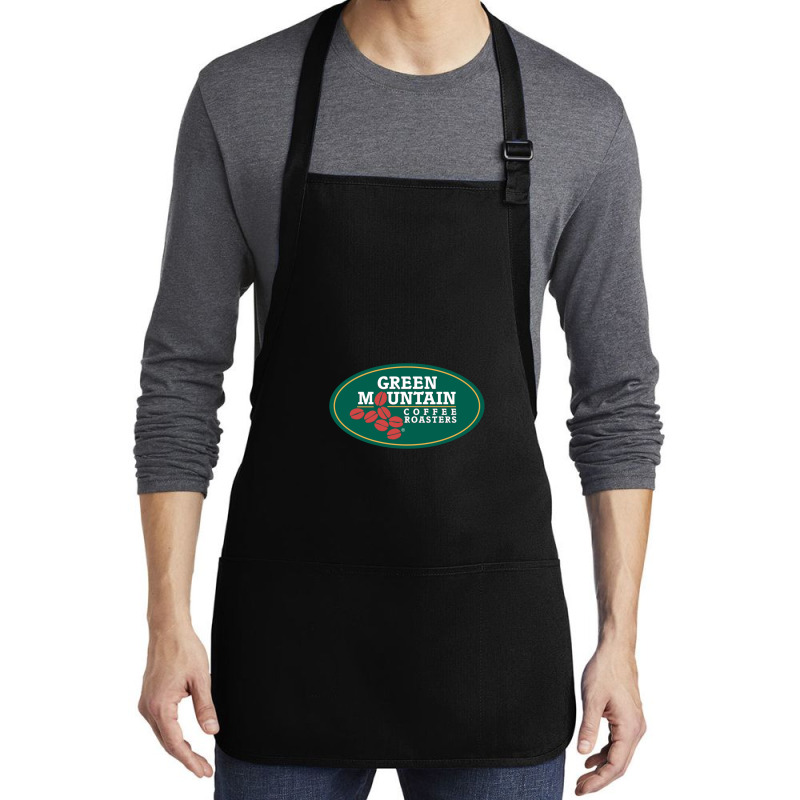 The Best Of Green Mountain Coffee Shirt Poster Country Ice Cream Medium-length Apron | Artistshot