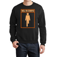 Well Im Stumped Fun Leg Amputee Prosthetic Surgery Graphic Premium Crewneck Sweatshirt | Artistshot