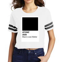 Blm Atone Scorecard Crop Tee | Artistshot